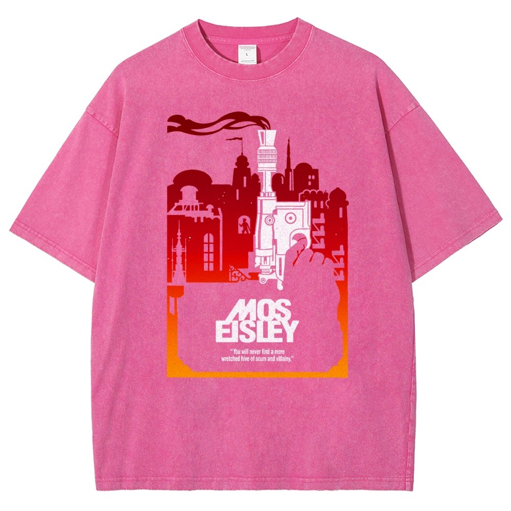 Galactic Streets Vintage Distressed T-shirt