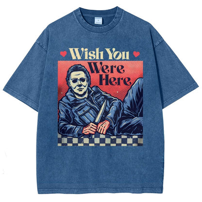 Wish You Were Here Vintage Distressed T-shirt