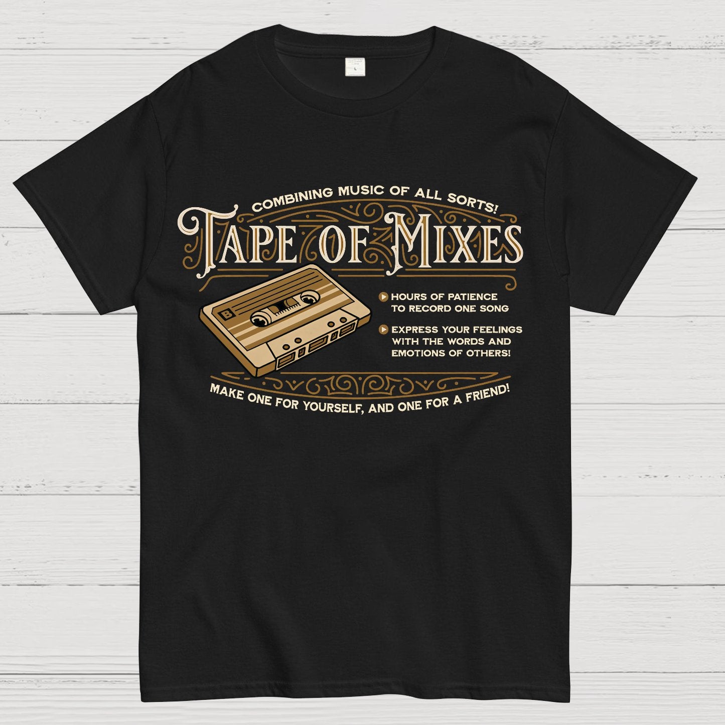 Vintage Mixtape Geek T-Shirt