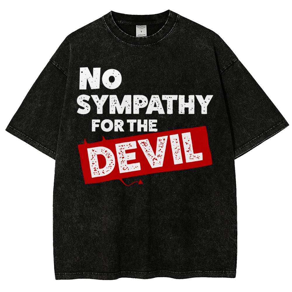 No Sympathy for The Devil(redbubble) Vintage Distressed T-shirt