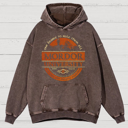 Graduation Is Not An Easy Thing Vintage Distressed Hoodie