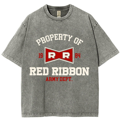 Property of red ribbon Vintage Distressed T-shirt