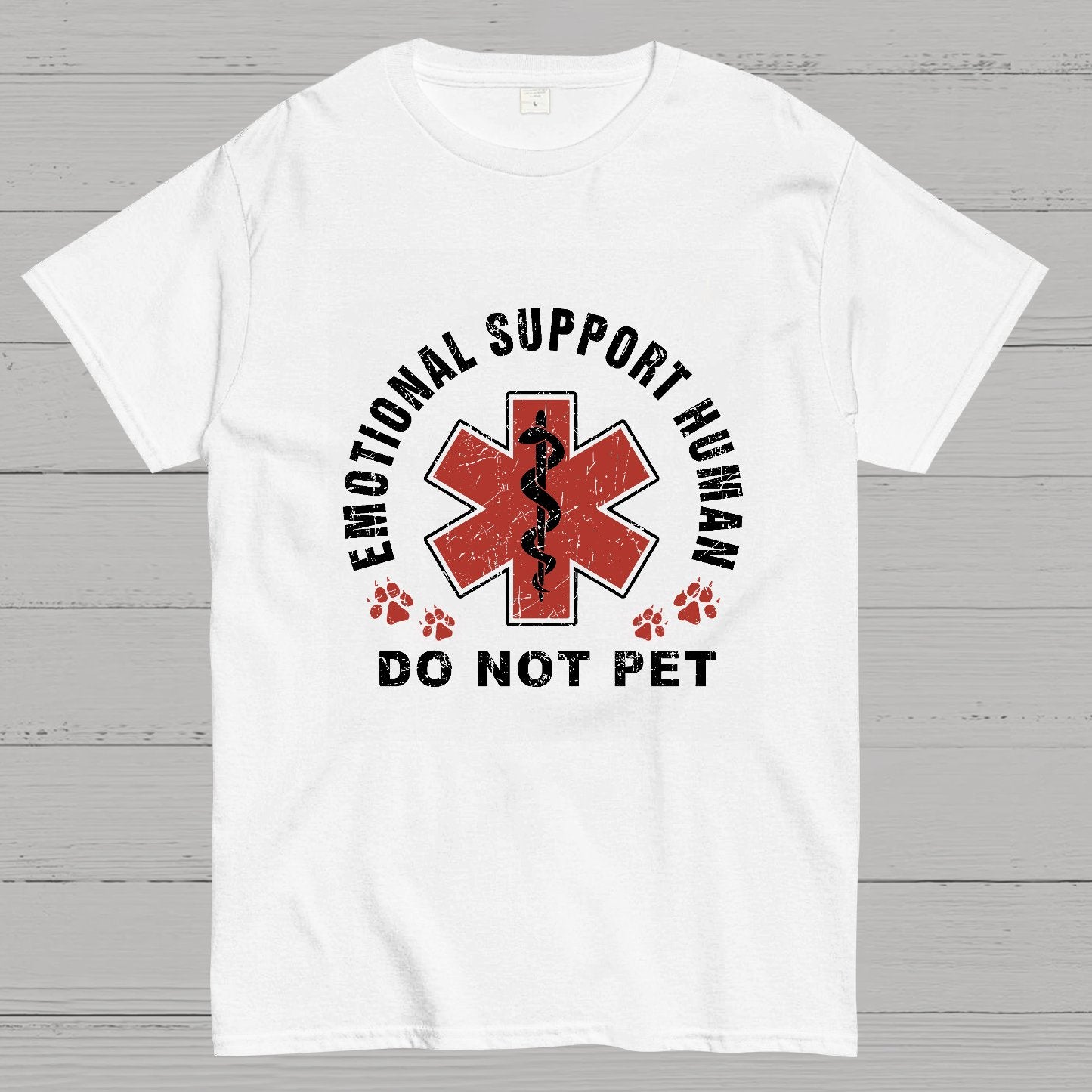 Emotional Support Human Geeky T-Shirt