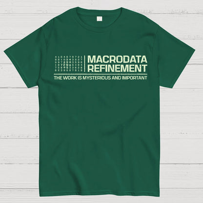 The Work Is Mysterious And Important Geek T-Shirt