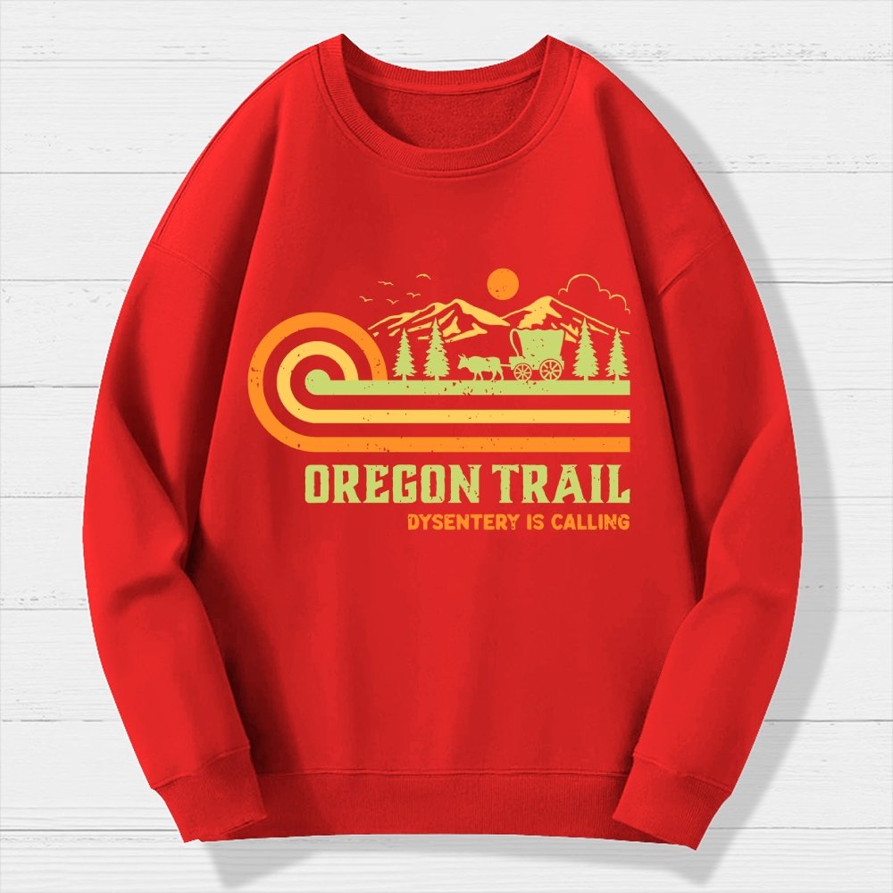 Vintage Trail Geek Cotton Sweatshirt