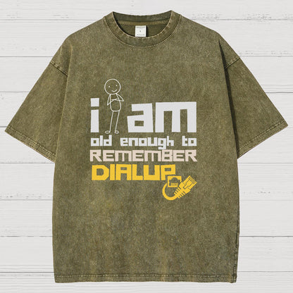 Dialup Internet Vintage Distressed T-shirt