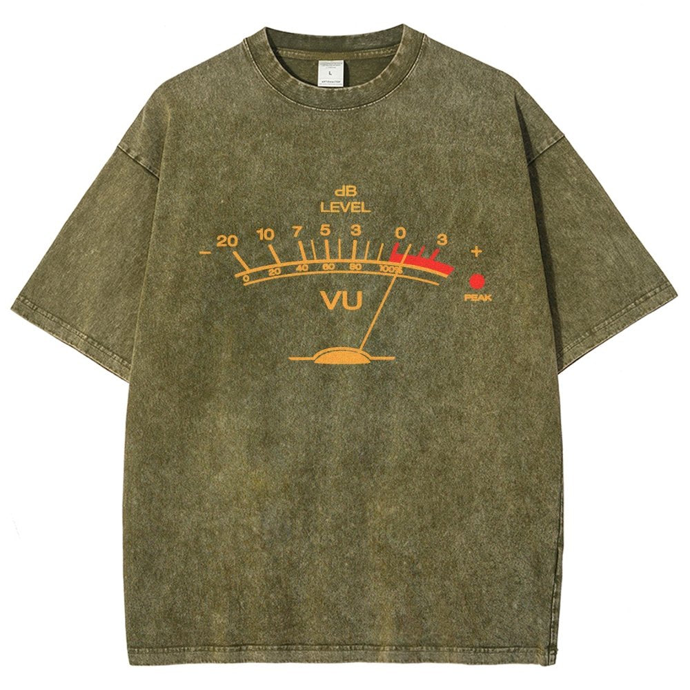 Vinyl Lovers Vintage Distressed T-shirt 2509000199
