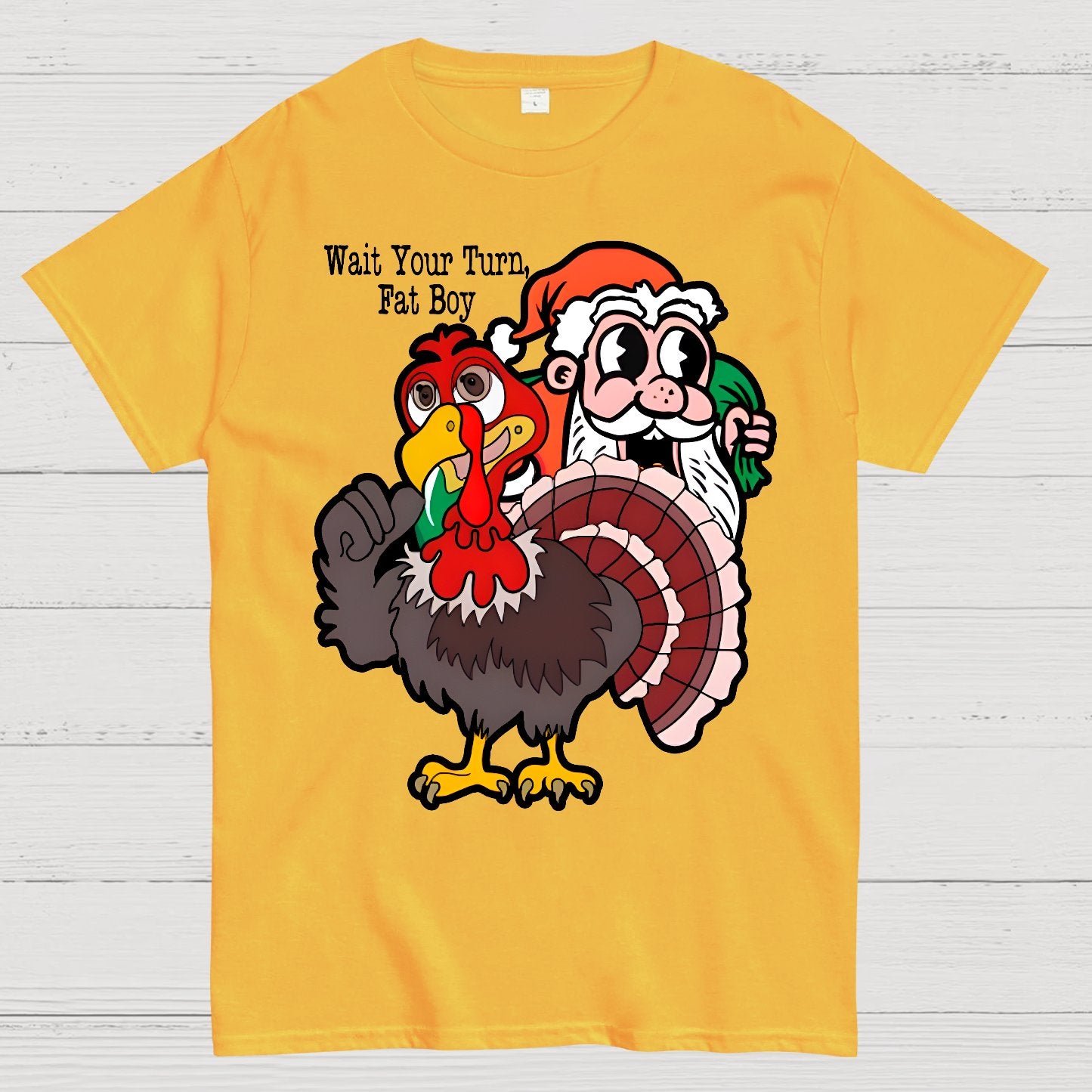 Wait Your Turn, Fat Boy Geek T-Shirt