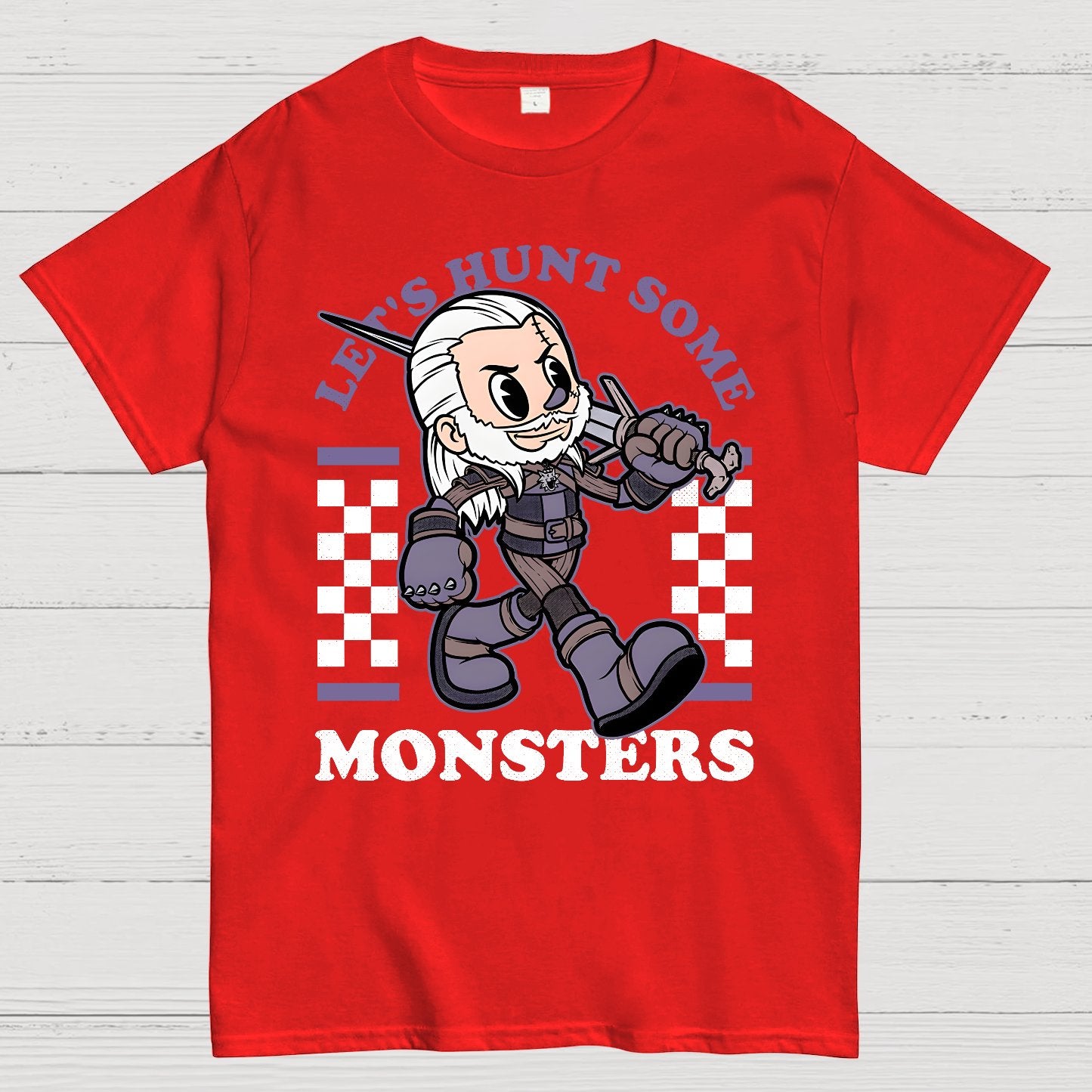 Hunt Some Monsters Geek T-Shirt