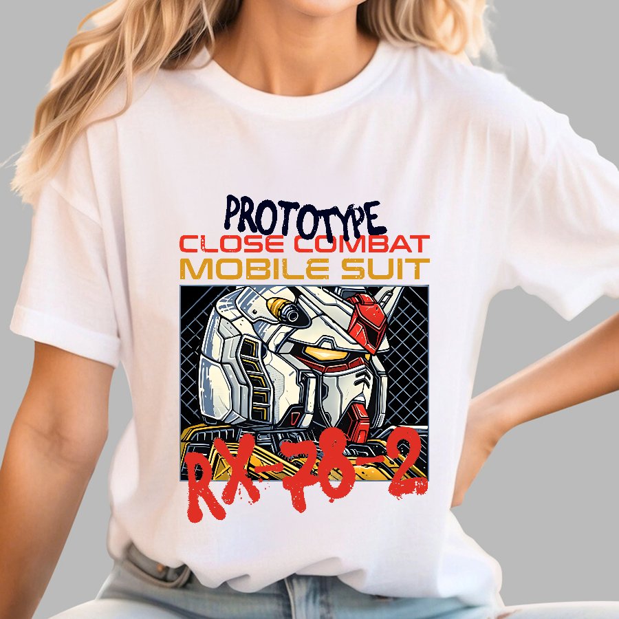 Close Combat Mobile Suit Geek T-Shirt