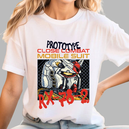 Close Combat Mobile Suit Geek T-Shirt
