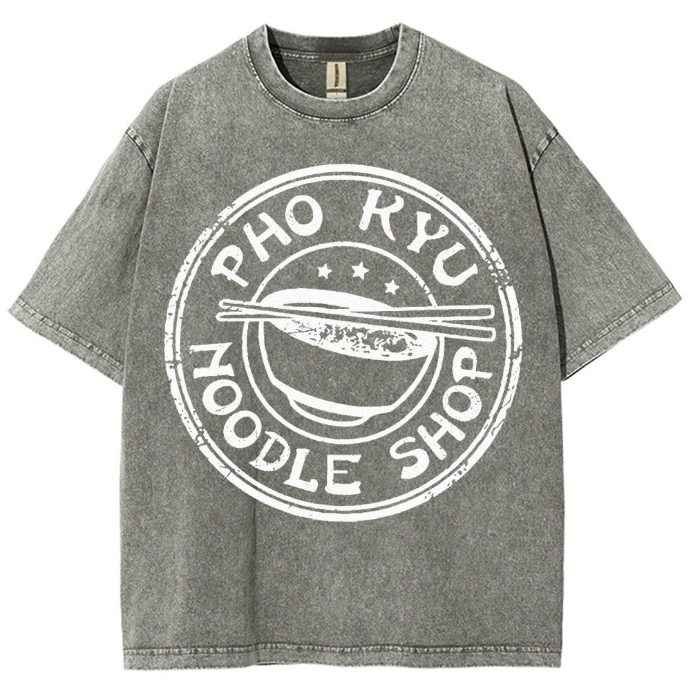 Pho Kyu Noodle Shop Vintage Distressed T-shirt
