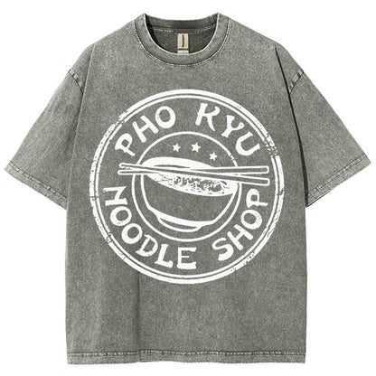 Pho Kyu Noodle Shop Vintage Distressed T-shirt