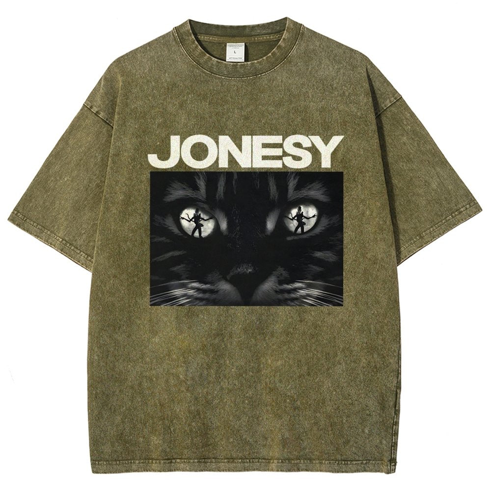 Jonesy The Space Cat Vintage Distressed T-shirt