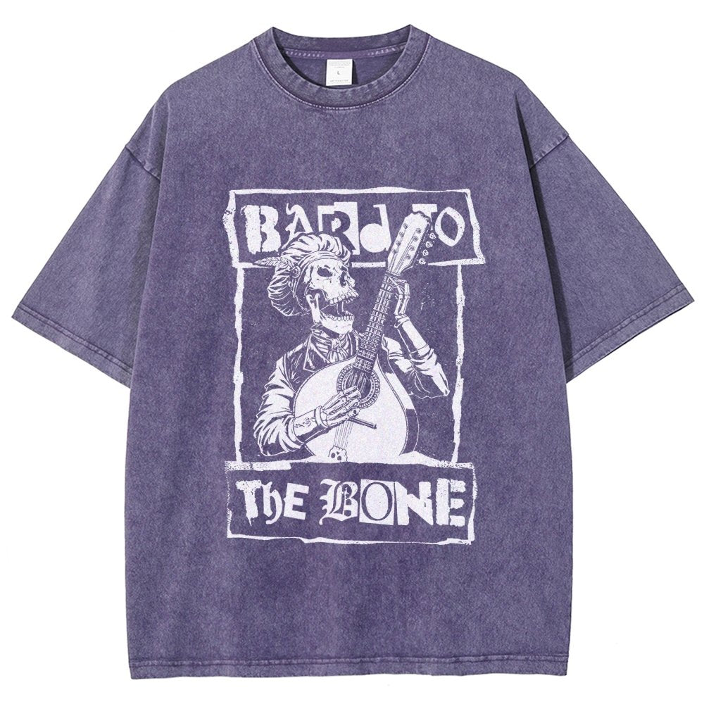Bard To The Bone Vintage Distressed T-shirt