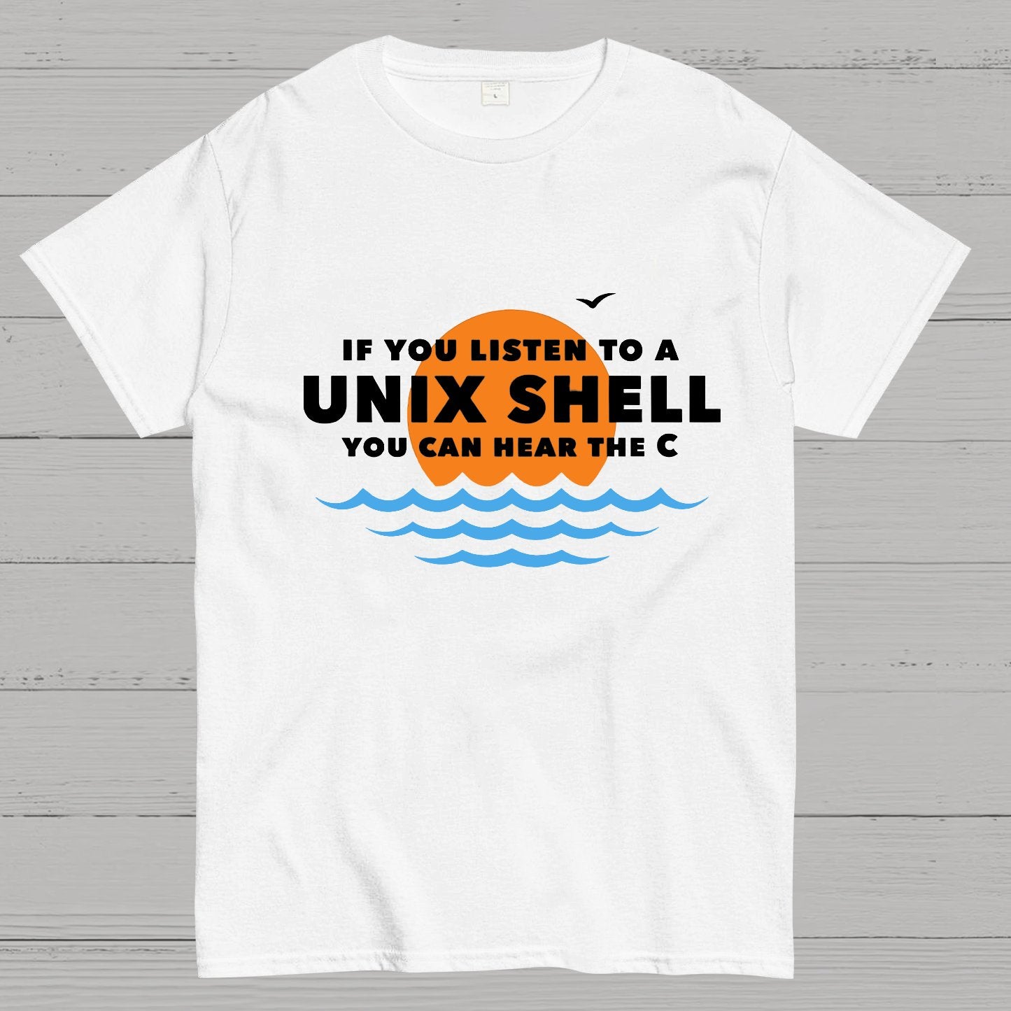 Unix Shell Geeky T-Shirt