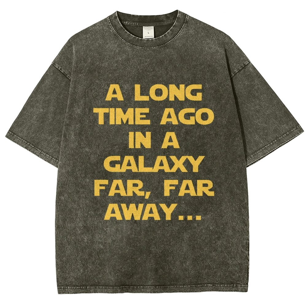 A Cosmos Far Away Vintage Distressed T-shirt