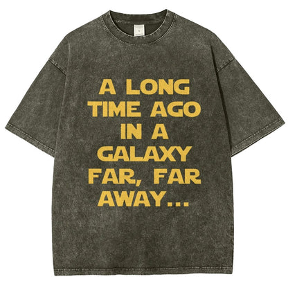A Cosmos Far Away Vintage Distressed T-shirt
