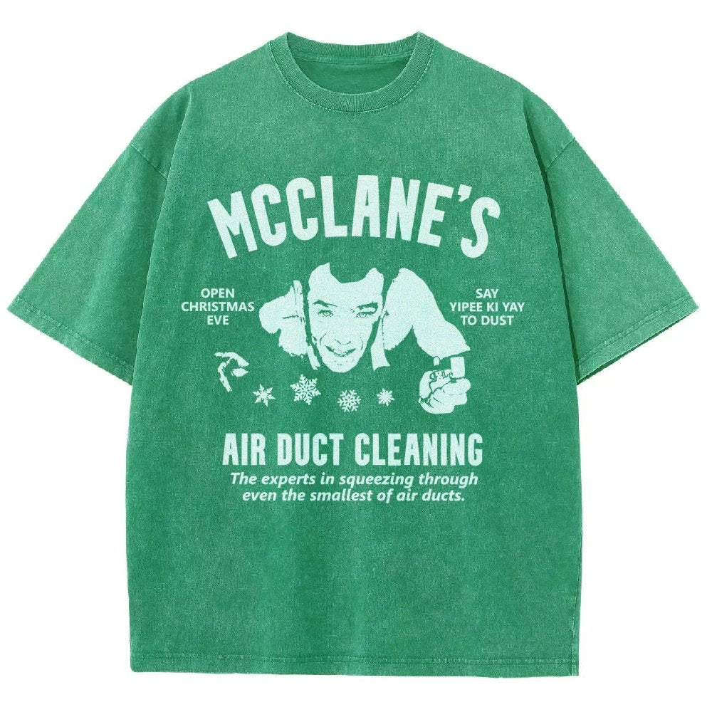 Hero's Air Duct Cleaning Vintage Distressed T-shirt
