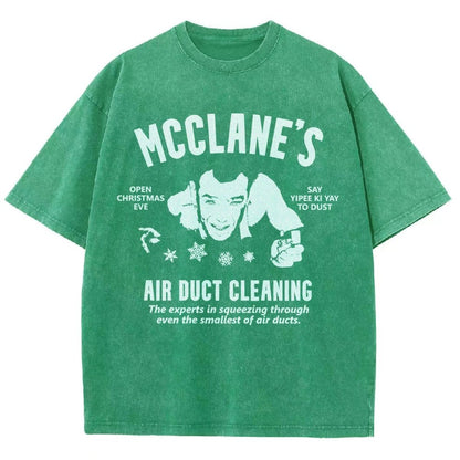 Hero's Air Duct Cleaning Vintage Distressed T-shirt