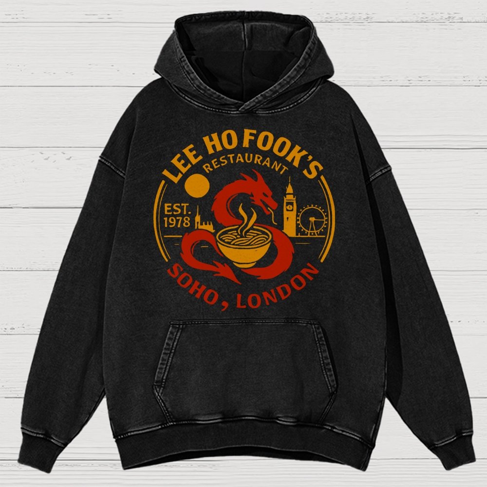 Lee Ho Fooks Vintage Distressed Hoodie