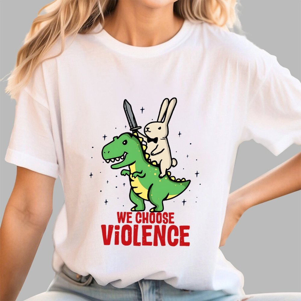 We Choose Violence Geek T-Shirt