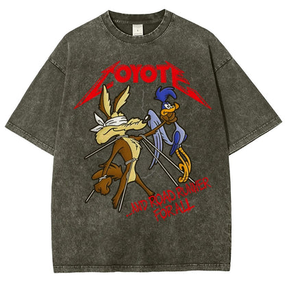 Wildmetallica Vintage Distressed T-shirt