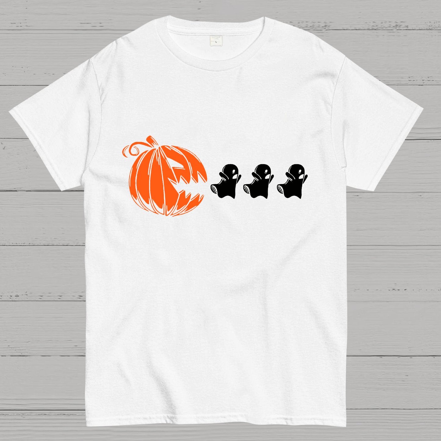 Funny Halloween Ghost  Geeky T-Shirt