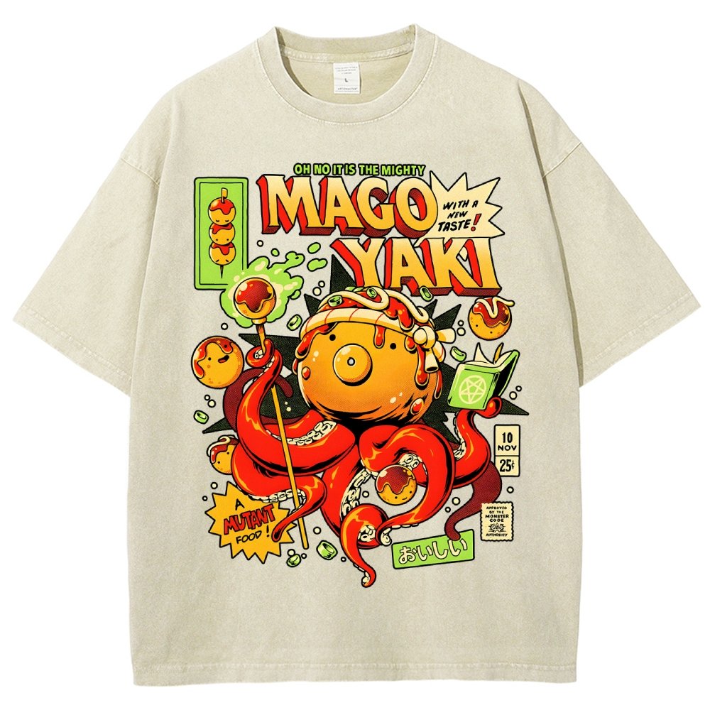 Magoyaki Vintage Distressed T-shirt