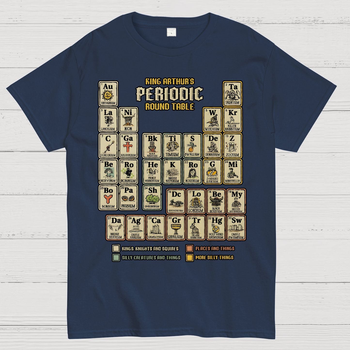 The Periodic Round Table Geek T-Shirt