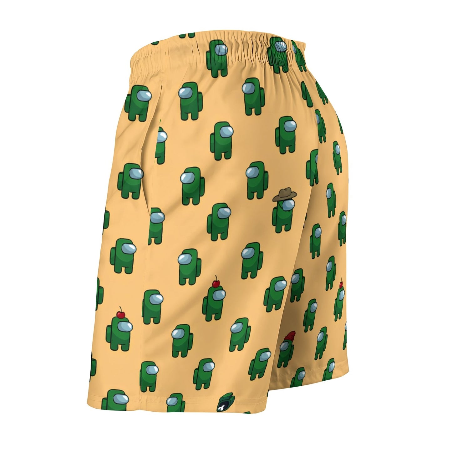 Green Robot Geek Shorts