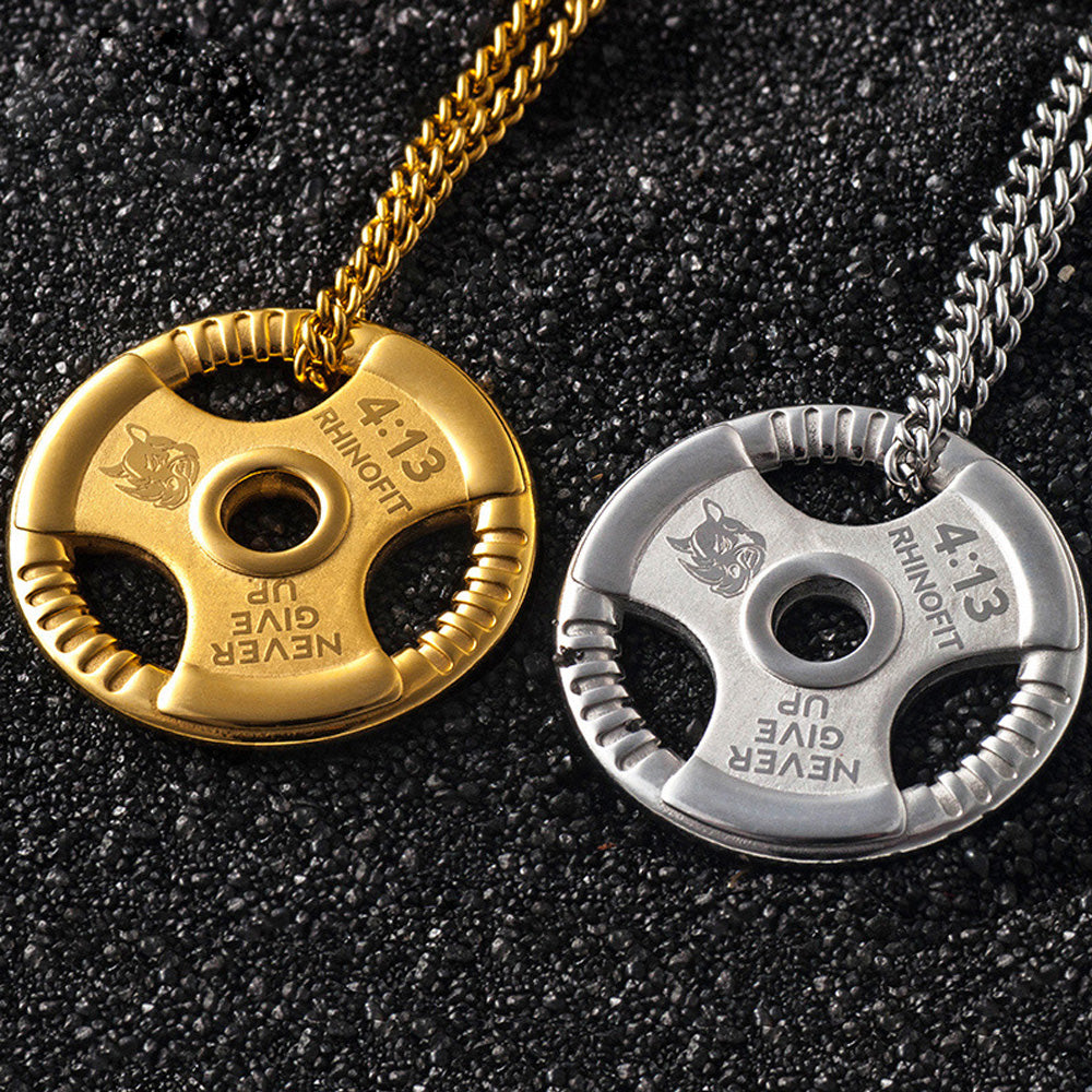 The Weight Plate Necklace | Carry Your Weight and Take On Every Challenge