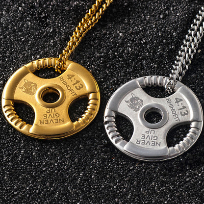 The Weight Plate Necklace | Carry Your Weight and Take On Every Challenge