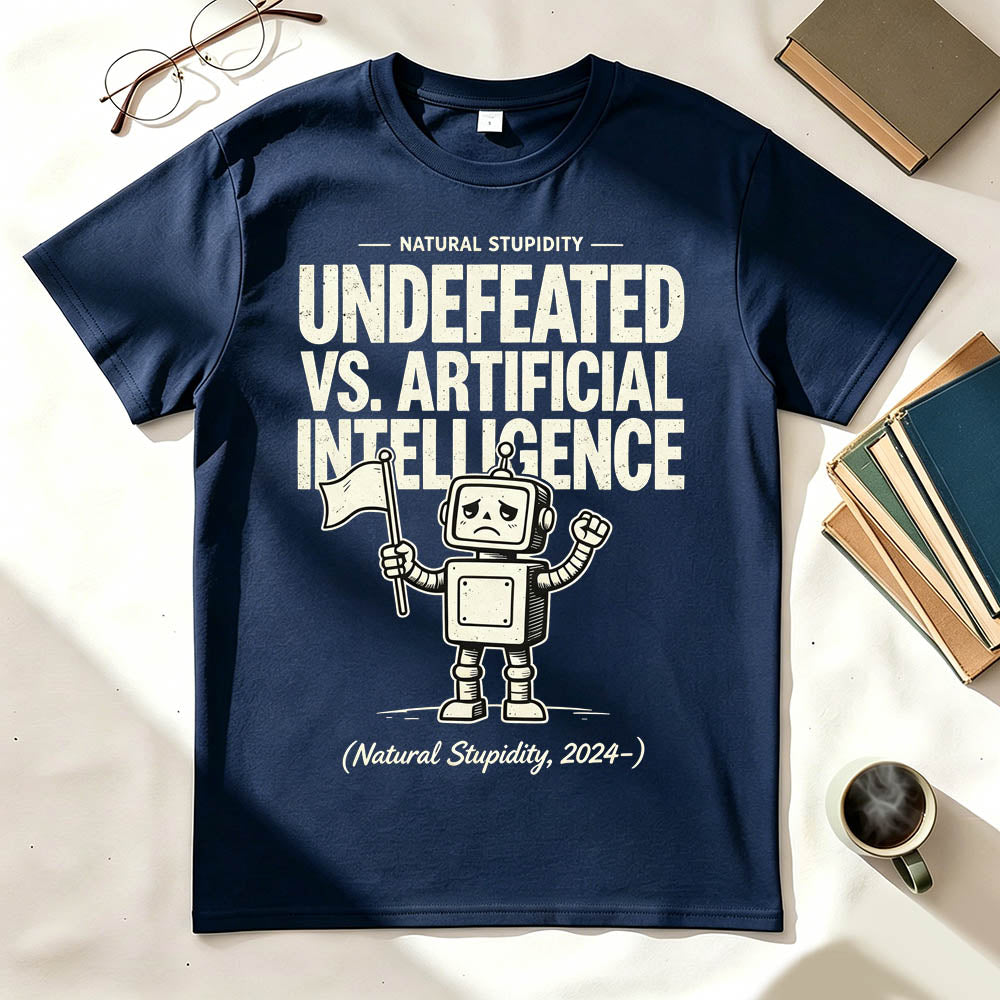 Undefeated vs. Artificial Intelligence T-Shirt
