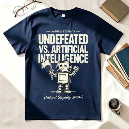 Undefeated vs. Artificial Intelligence T-Shirt