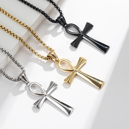 Stainless Steel Cross Necklace | Find Your Center. Embrace Your Faith.