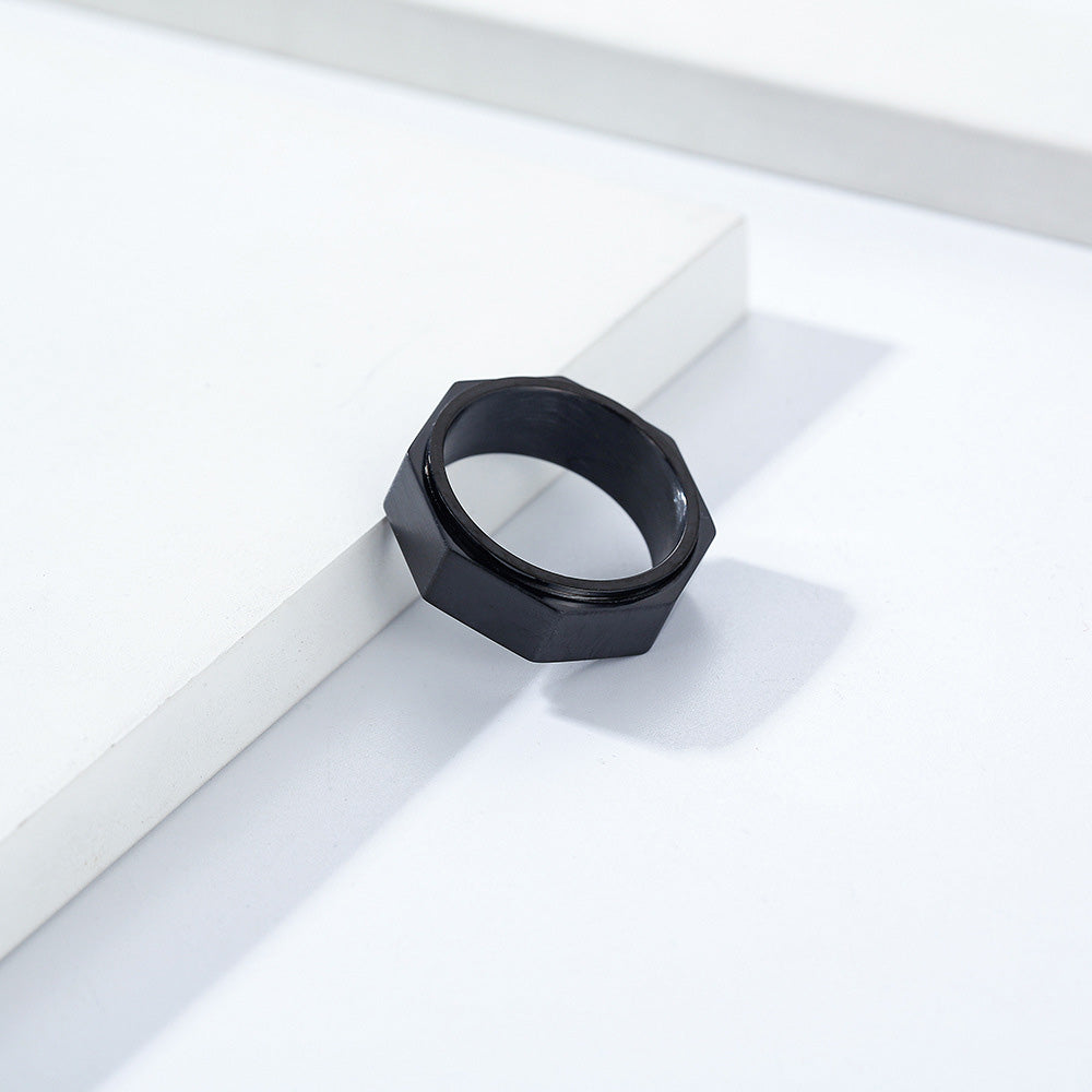 Stainless Steel Hex Nut Shaped Ring