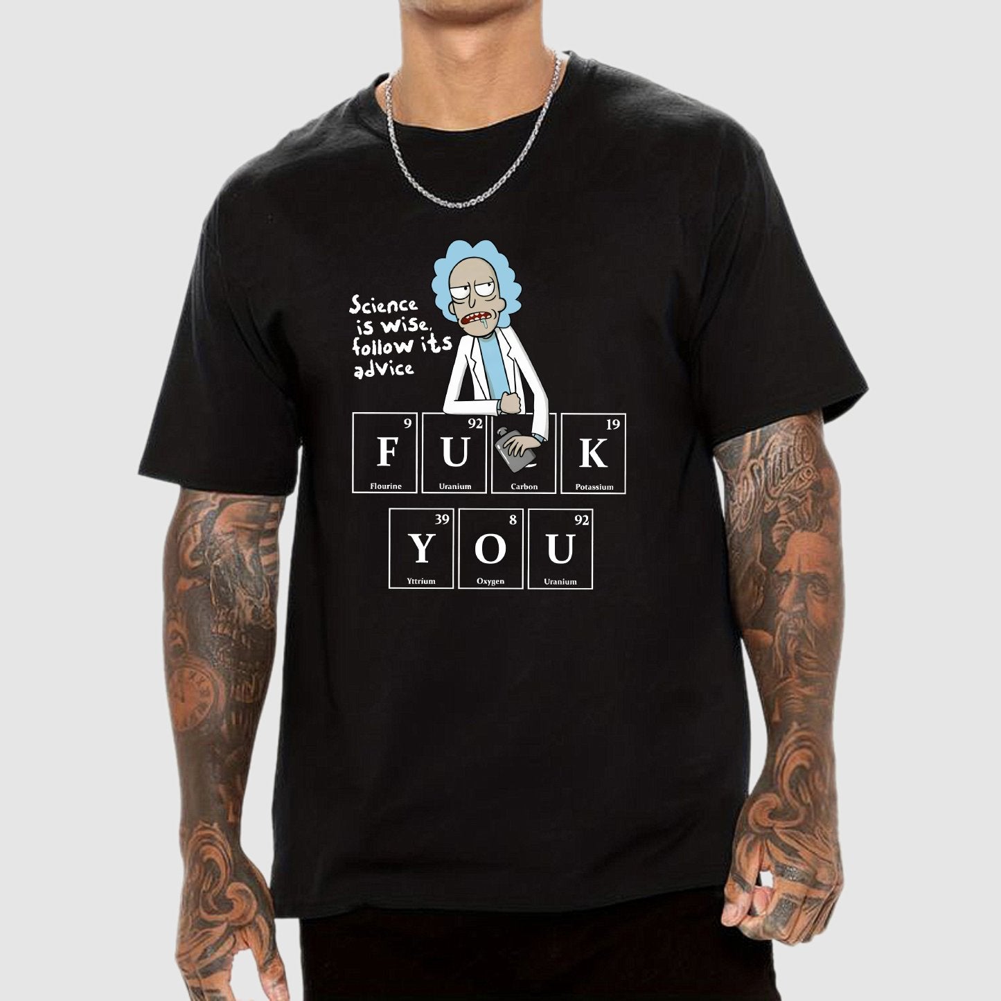 Science Is Wise Follow It's Advice Geeky T-Shirt