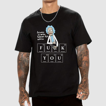 Science Is Wise Follow It's Advice Geeky T-Shirt