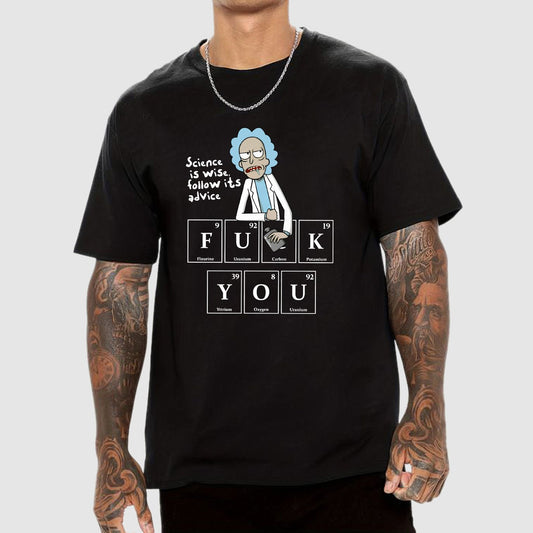 Science Is Wise Follow It's Advice Geeky T-Shirt
