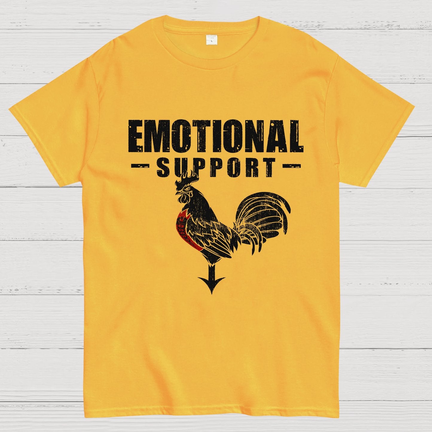 Emotional Support Cock Geeky T-Shirt