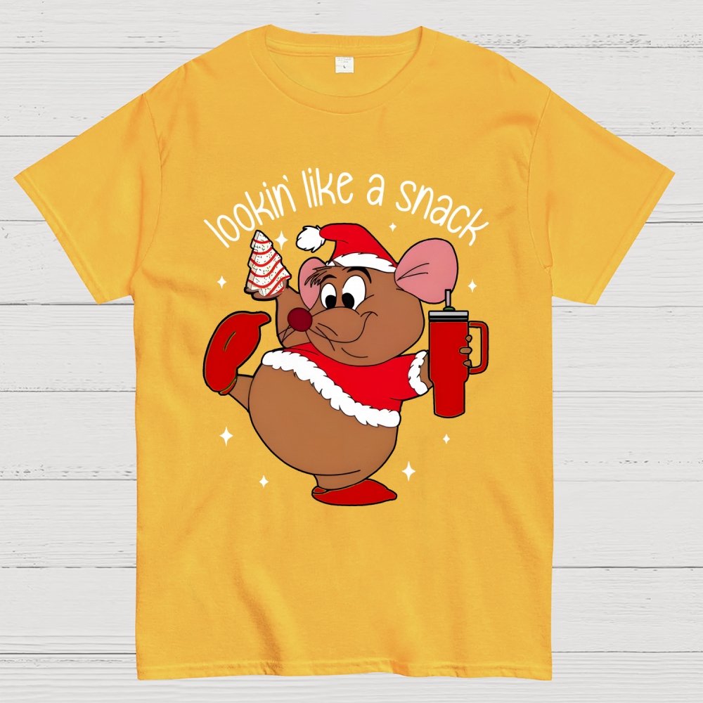 Looking Like A Snack Christmas Geek T-Shirt