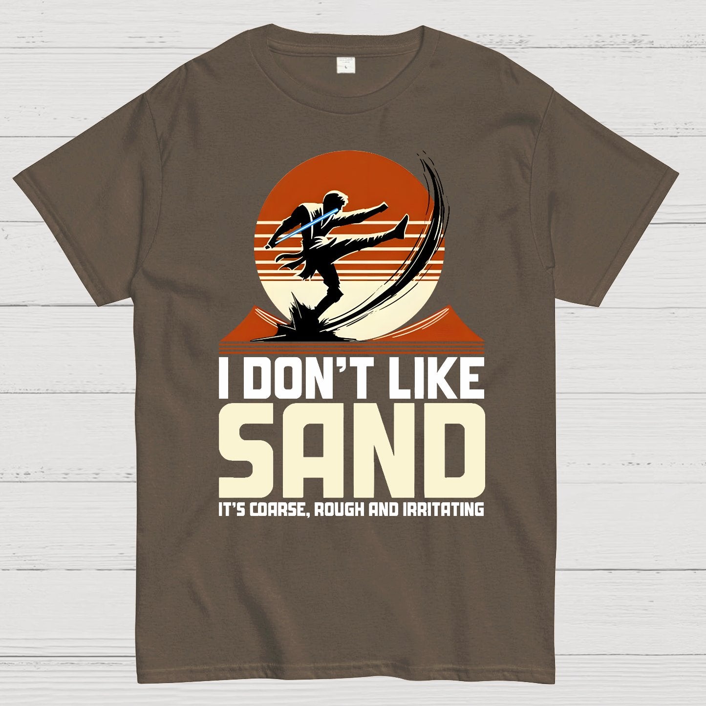 I Don't Like Sand Geek T-Shirt