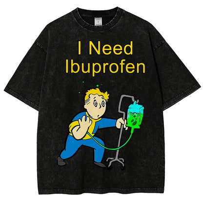 I Need One More Ibuprofen Vintage Distressed T-shirt