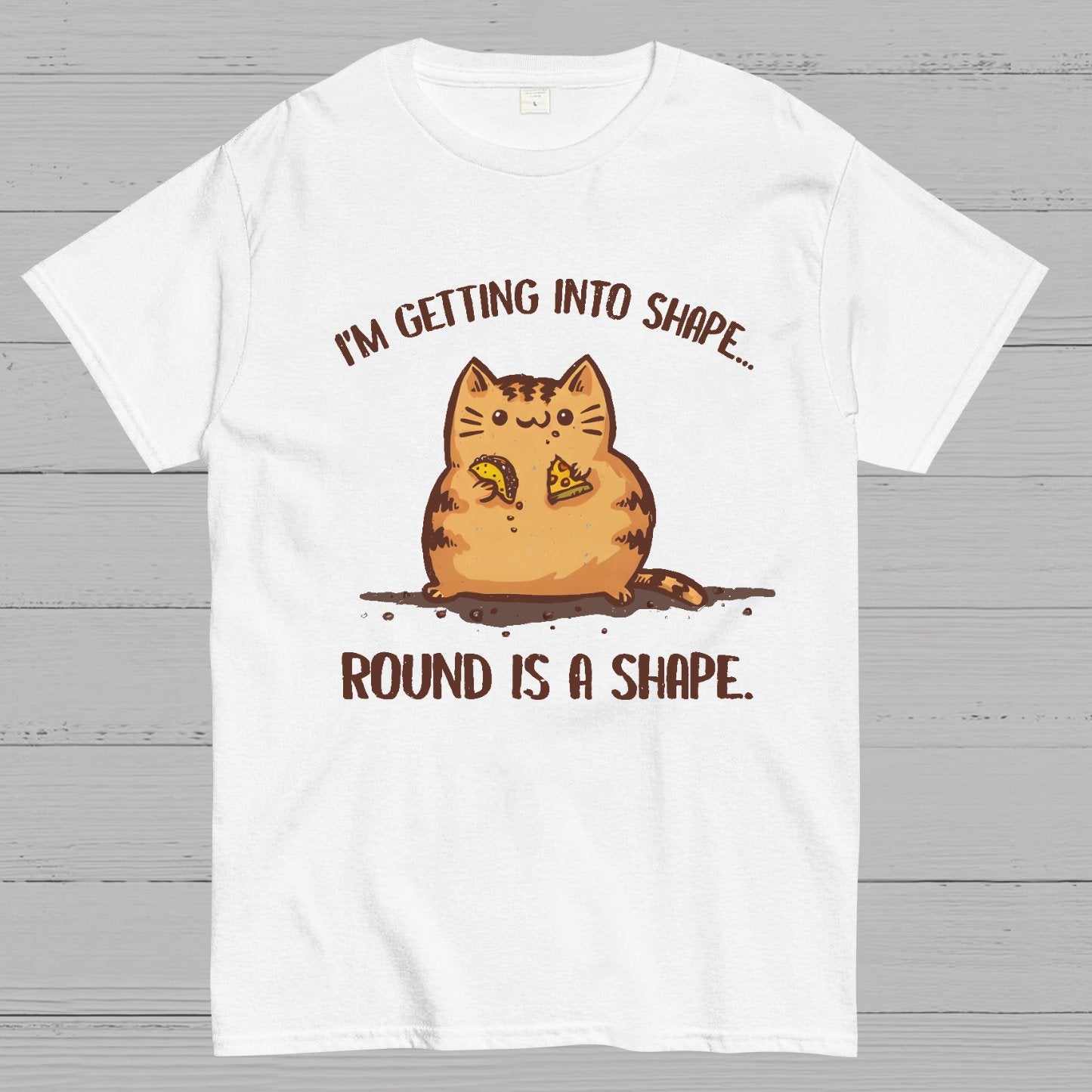 Round is a Shape Geeky T-Shirt