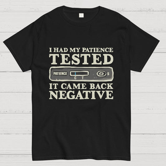 I Had My Patience Tested (Science) Geeky T-Shirt