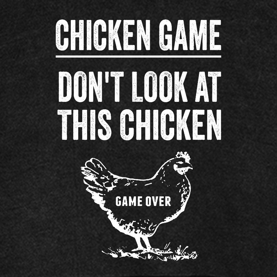 Chicken Game Vintage Distressed Hoodie