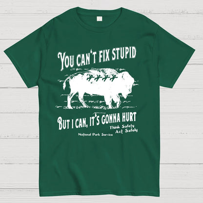You Cant Fix Stupid Geek T-Shirt