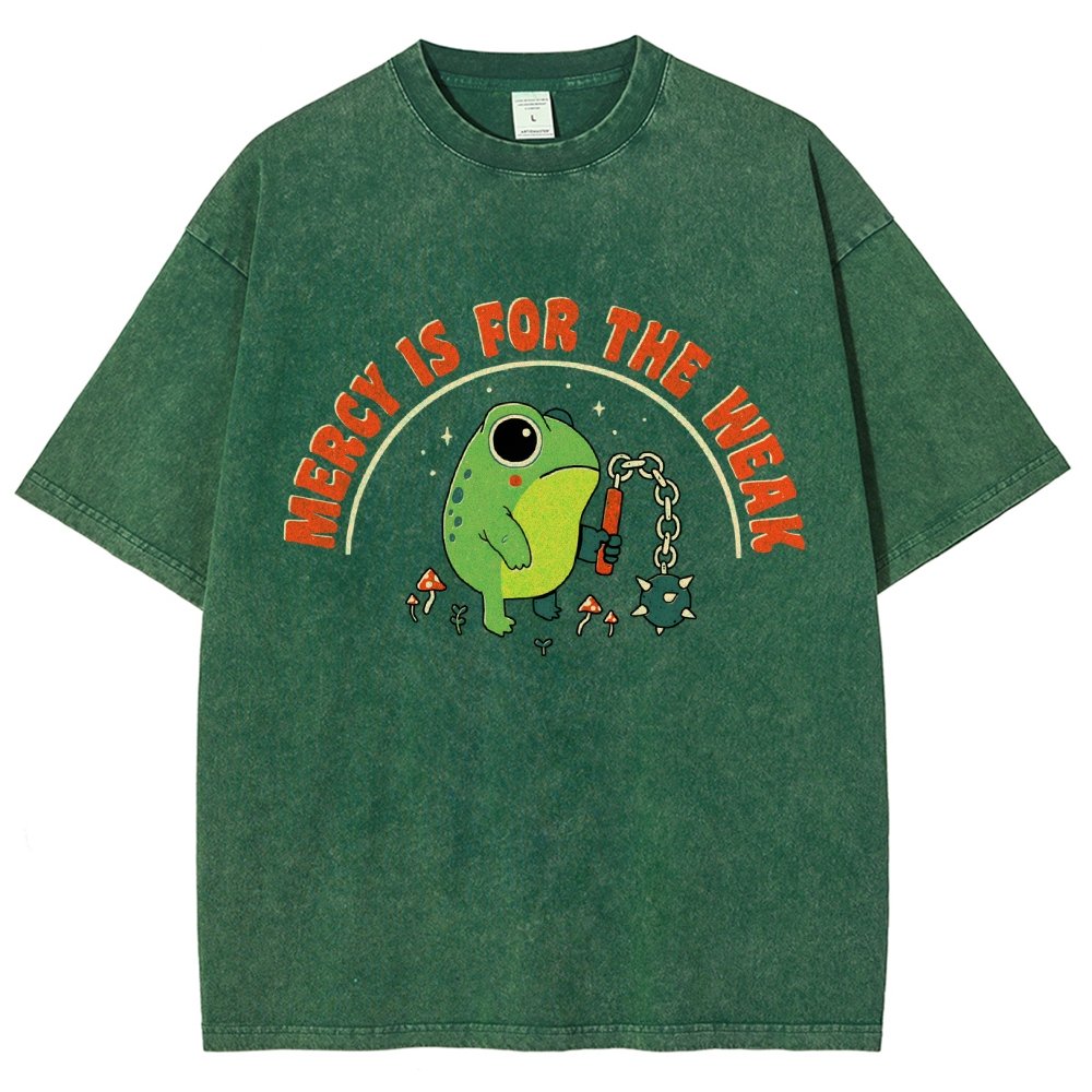 Mercy Is For The Weak Vintage Distressed T-shirt
