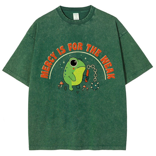 Mercy Is For The Weak Vintage Distressed T-shirt